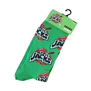 Kellogg's Green Apple Jacks Cereal Socks